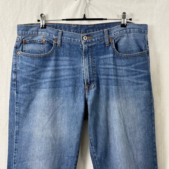 Lucky Brand Jeans Mens Sz 36x34 Vintage Straight Chardon Wash Stretch Denim - Picture 9 of 12